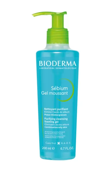 BIODERMA SÉBIUM GEL MOUSSANT (PUMP) - 200ml