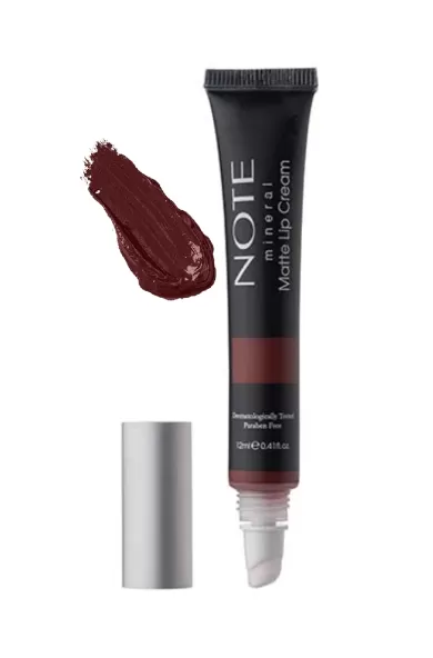 NOTE MINERAL MATTE LIP CREAM - BROWNIGHT 