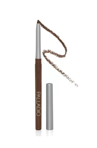 PALLADIO RETRACTABLE WATERPROOF EYE LINER - BLACK BROWN