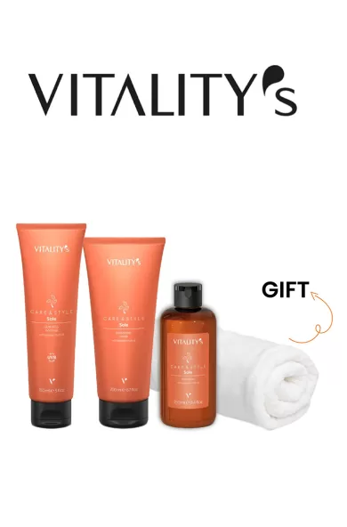 Vitality's Care & Style Sole Sun Kiss After Sun Bundle 01