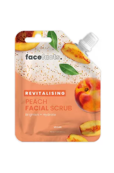 FACE FACTS PEACH FACIAL SCRUB