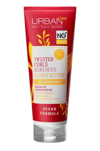 Urban Care Twisted Curls Hibiscus And Shea Butter Hair Care Conditioner 