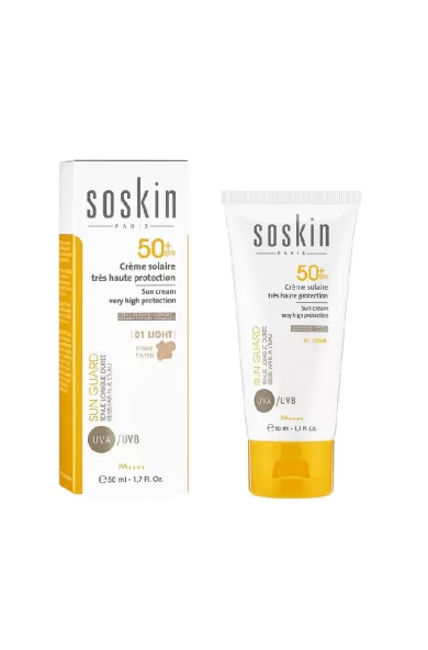 SOSKIN TINTED SUNSCREEN - 01 LIGHT