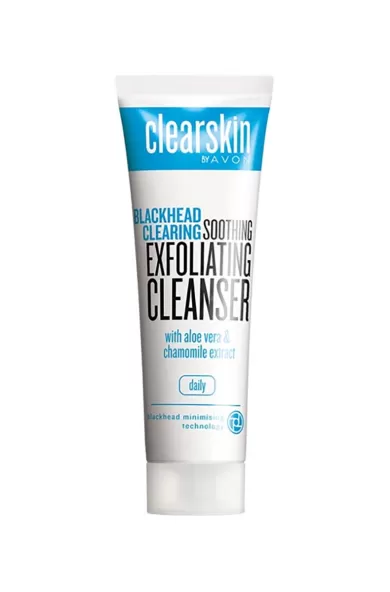 Avon Clearskin Blackhead Clearing Soothing Exfoliating Cleanser 100ml