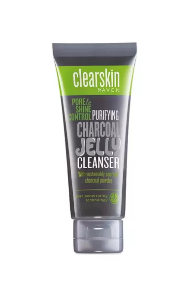 Avon Clearskin Pore & Shine Charcoal Jelly Cleanser 100ml