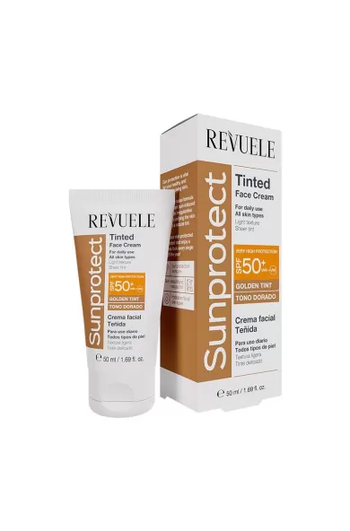 Revuele Sunprotect Tinted Face Cream - Golden Tint