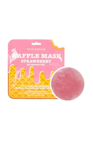 KOCOSTAR WAFFLE MASK STRAWBERRY