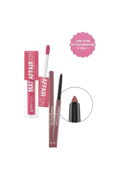 Bellaoggi Matte Lip Duo