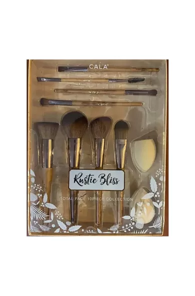 Cala Rustic Bliss - Dark Bamboo Set 10Pc