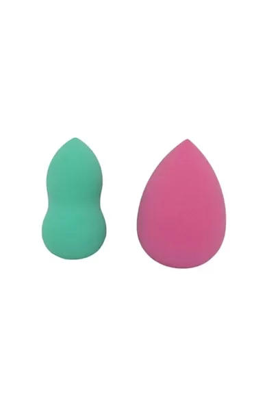 Cala Duo Make-Up Blending Sponges - Pink & Mint (2 pieces)