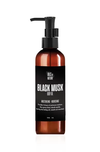 Oils of Nature Black Musk Body Oil - 140ml 