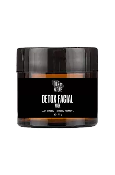 Oils of Nature Detox Facial Mask (Clay-Ginsing-Turmeric-Vitamin C) - 35 g