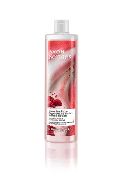 Avon SENSES CAPPUCCINO SWIRL SHOWER CREME - 500ML