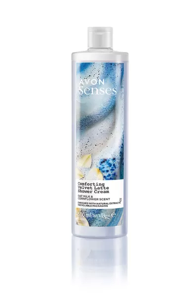 Avon SENSES VELVET LATTE SHOWER CREME - 500ML