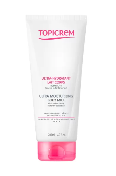 TOPICREM ULTRA-MOISTURIZING BODY MILK 200ML