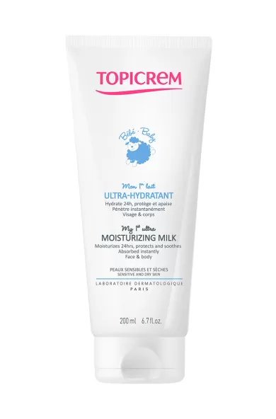 TOPICREM BABY MY 1ST ULTRA-MOISTURIZING MILK 200ML