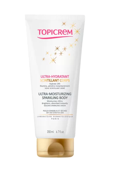 TOPICREM ULTRA-MOISTURIZING SPARKLING BODY 