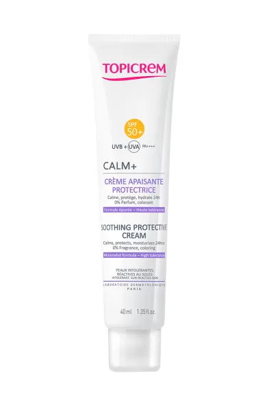 TOPICREM CALM+ SOOTHING PROTECTIVE CREAM SPF50+ 