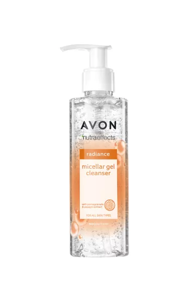 AVON NUTRA EFFECTS RADIANCE MICELLAR GEL CLEANSER