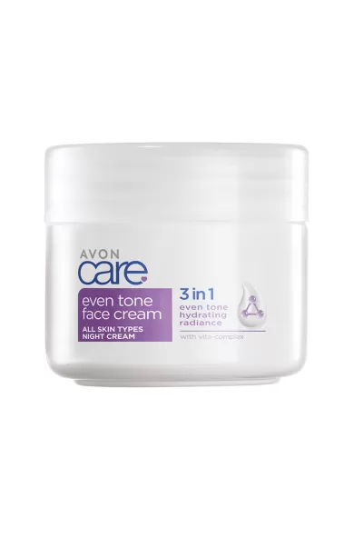 AVON CARE EVEN TONE FACE NIGHT CREAM