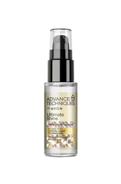 AVON ADVANCE TECHNIQUES ULTIMATE SHINE TREATMENT SERUM