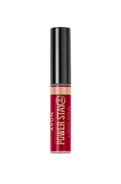 AVON POWER STAY 10-HOUR LIQUID LIP STAIN KISS & TELL