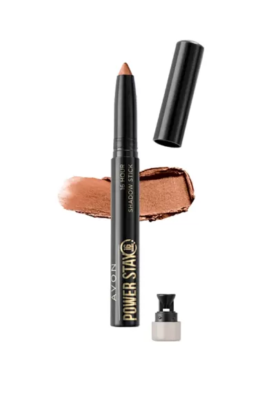 AVON POWER STAY 16-HOUR EYESHADOW STICK BRONZE SUGAR