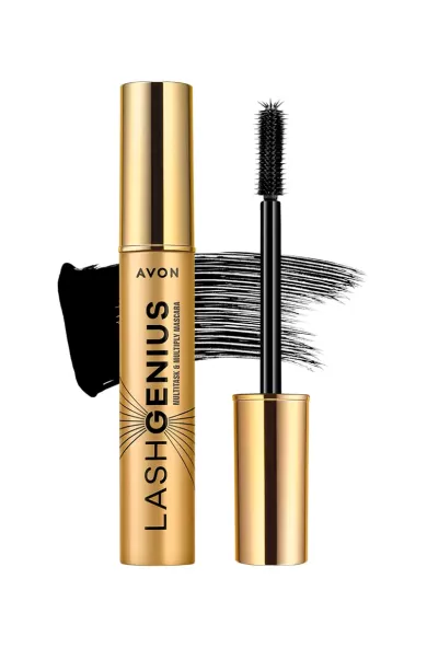 AVON LASH GENIUS MASCARA BLACKEST BLACK