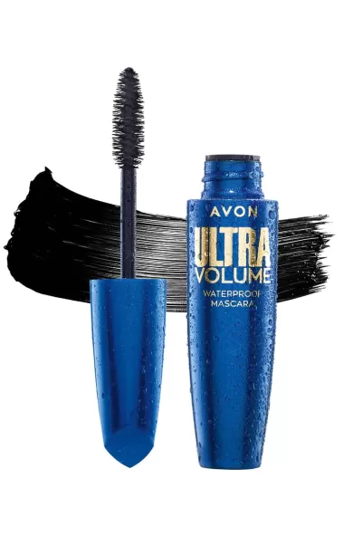 AVON ULTRA VOLUME WATERPROOF MASCARA BLACKEST BLACK