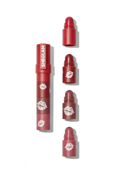 SHEGLAM MEGA LIP STACKS-PINK-PETAL STACK