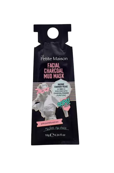 PETITE MAISON FACIAL CHARCOAL MUD MASK 10ML