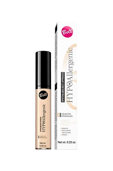 BELL HYPOALLERGENIC LIQUID EYE CONCEALER 01 LIGHT BEIGE