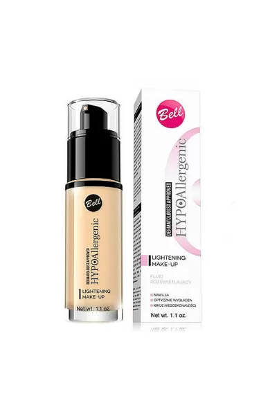 BELL HYPOALLERGENIC LIGHTENING MAKE-UP FLUID 01 LIGHT BEIGE