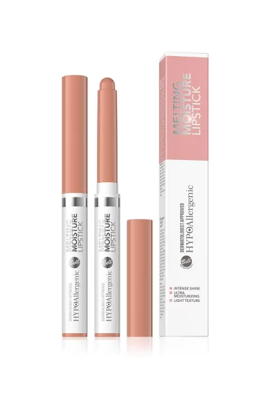 BELL HYPOALLERGENIC MELTING MOISTURE LIPSTICK 01 SOFT CREAM