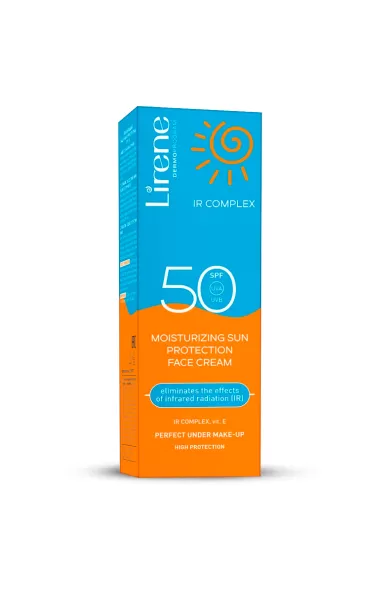 LIRENE MOISTURIZING SUN PROTECTION FACE CREAM SPF50