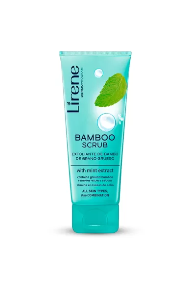 LIRENE BAMBOO SCRUB WITH MINT EXTRACT