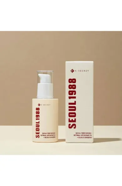 K-Secret Seoul 1988 Serum: Retinal Liposome 2% + Black Ginseng