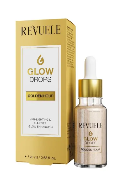 REVUELE GLOW DROPS GOLDEN HOUR, 20 ml		