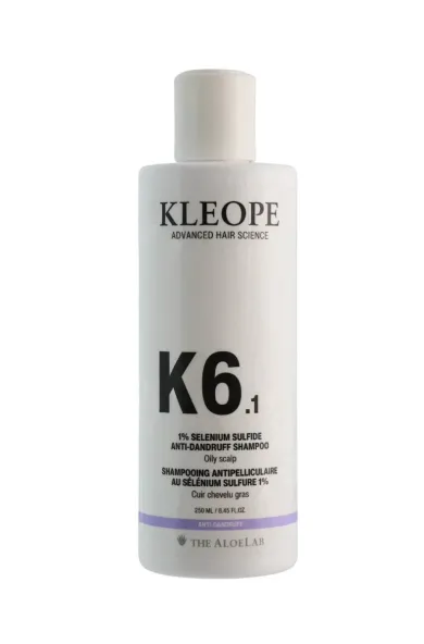 Kleope 1% Selenium Sulfide Oily Scalp Anti-Dandruff Shampoo 250 ml