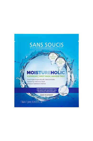 SANS SOUCIS MOISTUREHOLIC SHEET MASK FOR MOISTURE-DEFICIENT SKIN