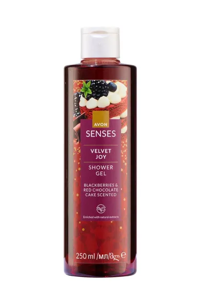 Avon Senses Velvet Joy Shower Gel 250ml