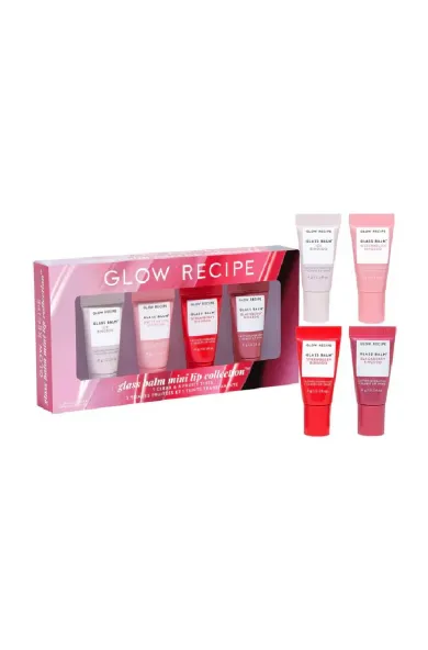 Glow Recipe Mini Glass Balm Lip Collection Gift Set