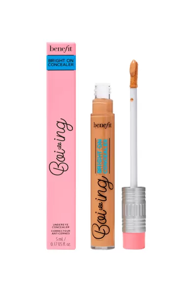 BENEFIT COSMETICS BOI-ING BRIGHT ON CONCEALER ALMOND (MEDIUM COOL PINK)