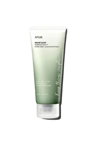 ANUA Heartleaf Quercetinol Pore Deep Cleansing Foam