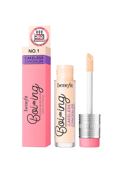 BENEFIT COSMETICS BOI-ING CAKELESS FULL COVERAGE LIQUID CONCEALER 1 AMAZE 'EM (FAIR NEUTRAL)