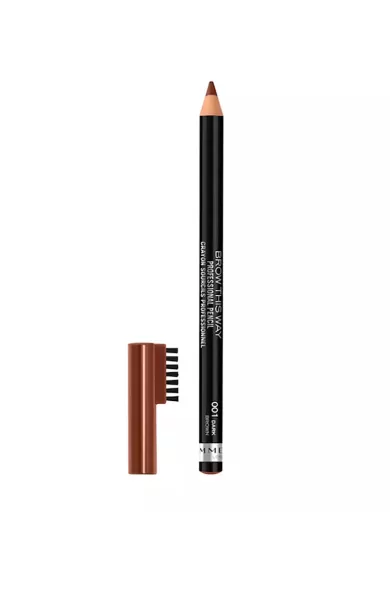 RIMMEL PROFESSIONAL EYEBROW PENCIL - DARK BROWN