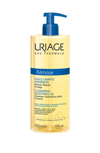 URIAGE XEMOSE CLEANSING SOOTHING OIL 500ML