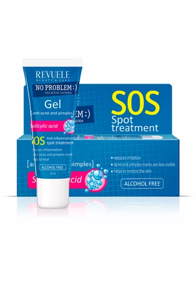 REVUELE NO PROBLEM SOS SPOT TREATMENT GEL WITH SALICYLIC ACID