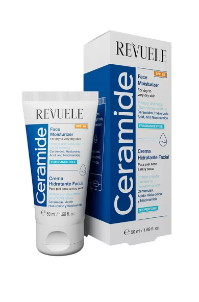 REVUELE CERAMIDE FACE MOISTURIZER SPF 25