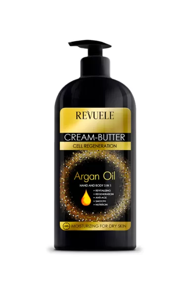 REVUELE ARGAN OIL CREAM-BUTTER HAND & BODY 5 IN 1